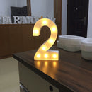 Luminária LED Letras e Números