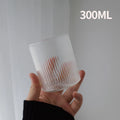 Copo de Vidro 3D Transparente