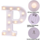 Luminária LED Letras e Números