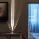 Luminária de Mesa LED Olho do Céu em Cristal