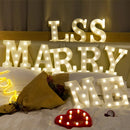 Luminária LED Letras e Números
