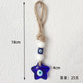 Pendente Olho Grego em Macramê