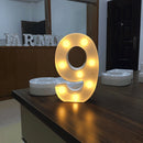 Luminária LED Letras e Números