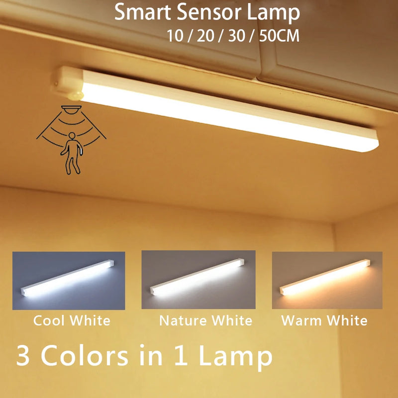 Luminária LED com Sensor de Movimento