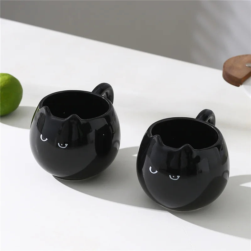 Caneca Gato em Cerâmica 380 ml