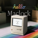 Relógio Despertador Retrô Estilo Macintosh