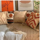 Capa de Almofada Boho Bordada