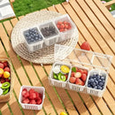 Kit de Potes Organizadores para Geladeira