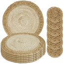 Kit 6 Sousplats Redondos 30cm em Rattan