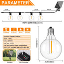 Cordão de Luz Solar LED G40