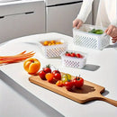 Kit com 2 Potes Herméticos para Alimentos