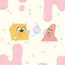 Adesivos Bob Esponja para Espelho e Banheiro