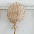 Balão Decorativo de Parede em Bambu e Rattan