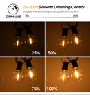 Cordão de Luz Solar LED G40