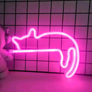 Letreiro Neon Gato LED