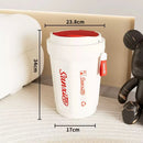 Lixeira de Mesa com Tampa Giratória