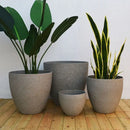 Vaso para Plantas com Acabamento Pedra Fosca