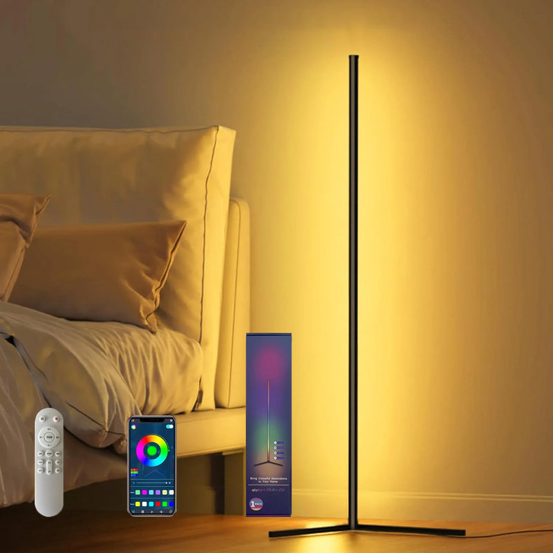 Luminária de Chão LED RGB Inteligente