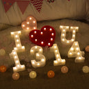 Luminária LED Letras e Números