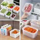 Kit Potes Organizadores para Geladeira