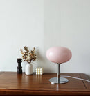 Abajur de Mesa Macaron em Vidro