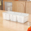 Kit de Potes Organizadores para Geladeira