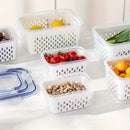 Kit com 2 Potes Herméticos para Alimentos