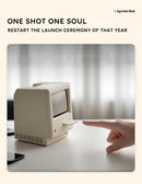 Relógio Despertador Retrô Estilo Macintosh