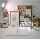 Relógio Digital LED de Mesa e Parede