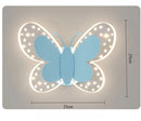 Luminária Borboleta Rosa de Parede