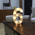 Luminária LED Letras e Números