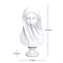 Busto Decorativo Deusa Grega com Véu