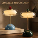 Luminária de Mesa Mid-Century em Vidro