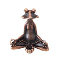 Estátua Zen de Sapo em Metal