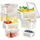 Kit com 2 Potes Herméticos para Alimentos