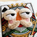 Almofada Decorativa Bordada Cartoon