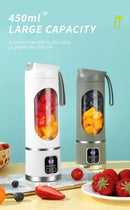 Liquidificador Portátil 450ml com 10 Lâminas