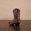 Escultura Bota Cowboy em Resina