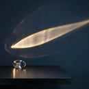Luminária de Mesa LED Olho do Céu em Cristal