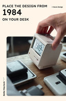 Relógio Despertador Retrô Estilo Macintosh