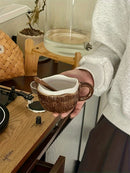 Caneca Coco em Cerâmica com Colher