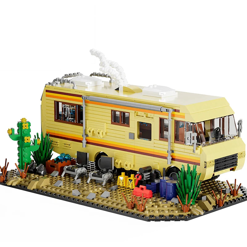 Kit de Blocos de Montar Motorhome Breaking Bad