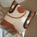 Capa de Almofada Boho Bordada