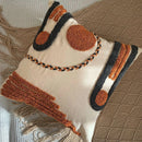 Capa de Almofada Boho Bordada