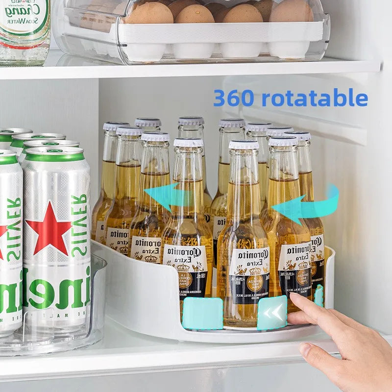 Organizador Giratório 360° para Geladeira