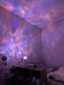 Luminária LED com Efeito Ondas d'Água