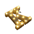 Luminária LED Letras e Números