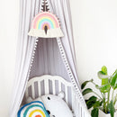 Arco-Íris Decorativo de Parede em Tecido