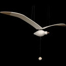 Pendente de Gaivota em Madeira