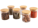 Kit com 6 Potes de Vidro Herméticos